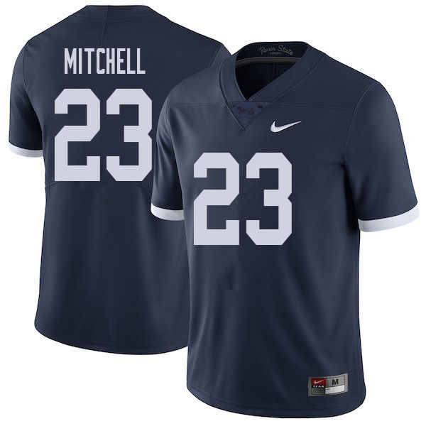 NCAA Nike Men's Penn State Nittany Lions Lydell Mitchell #23 College Football Authentic Throwback Navy Stitched Jersey BWT6398EC